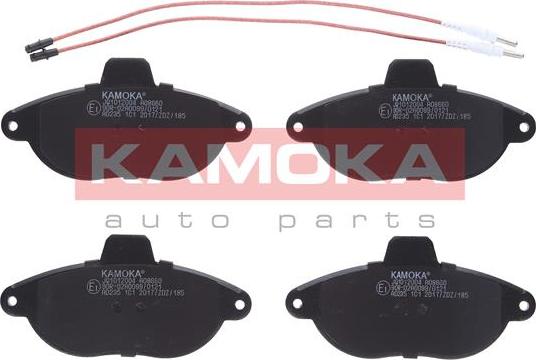 Kamoka JQ1012004 - Комплект спирачно феродо, дискови спирачки vvparts.bg