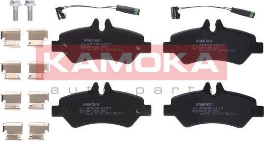Kamoka JQ1012088 - Комплект спирачно феродо, дискови спирачки vvparts.bg