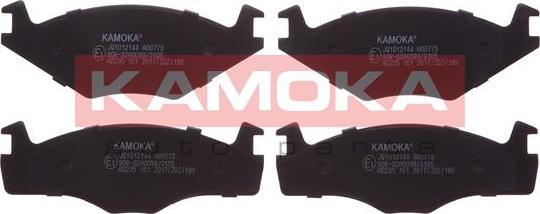 Kamoka JQ1012144 - Комплект спирачно феродо, дискови спирачки vvparts.bg