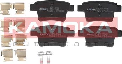 Kamoka JQ101214 - Комплект спирачно феродо, дискови спирачки vvparts.bg