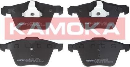 Kamoka JQ101217 - Комплект спирачно феродо, дискови спирачки vvparts.bg
