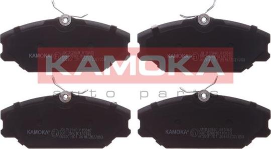 Kamoka JQ1012840 - Комплект спирачно феродо, дискови спирачки vvparts.bg