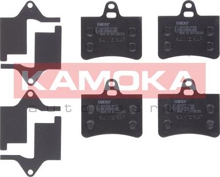 Kamoka JQ1012826 - Комплект спирачно феродо, дискови спирачки vvparts.bg
