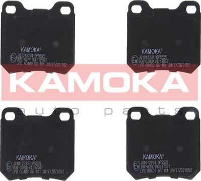 Kamoka JQ1012234 - Комплект спирачно феродо, дискови спирачки vvparts.bg