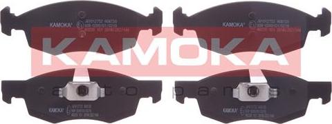 Kamoka JQ1012752 - Комплект спирачно феродо, дискови спирачки vvparts.bg