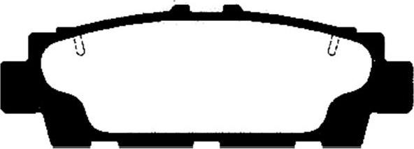 Kavo Parts BP-9052 - Комплект спирачно феродо, дискови спирачки vvparts.bg