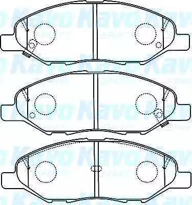 RIDER RD.3323.DB7743 - Комплект спирачно феродо, дискови спирачки vvparts.bg