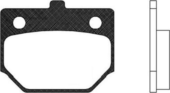 Kavo Parts BP-1512 - Комплект спирачно феродо, дискови спирачки vvparts.bg