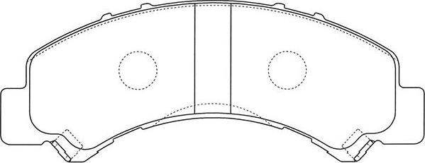 Kavo Parts BP-3516 - Комплект спирачно феродо, дискови спирачки vvparts.bg