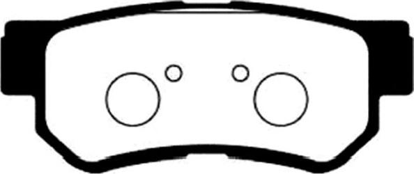 Kavo Parts BP-3013 - Комплект спирачно феродо, дискови спирачки vvparts.bg