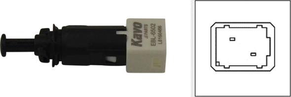 Kavo Parts EBL-6502 - Ключ за спирачните светлини vvparts.bg