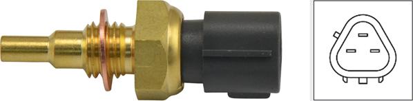 Kavo Parts ECT-4509 - Датчик, температура на охладителната течност vvparts.bg