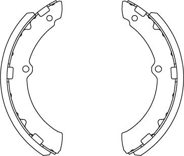 Kavo Parts KBS-9945 - Комплект спирачна челюст vvparts.bg