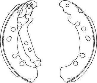 Kavo Parts KBS-9906 - Комплект спирачна челюст vvparts.bg