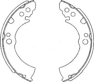 Kavo Parts KBS-7421 - Комплект спирачна челюст vvparts.bg