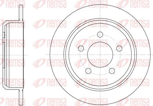 Kawe 6913 00 - Спирачен диск vvparts.bg