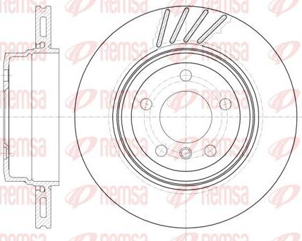 Kawe 6979 10 - Спирачен диск vvparts.bg