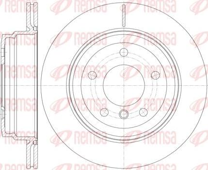 Kawe 6977 10 - Спирачен диск vvparts.bg