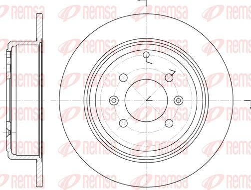 Omnicraft 2143273 - Спирачен диск vvparts.bg