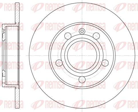 Kawe 6429 00 - Спирачен диск vvparts.bg