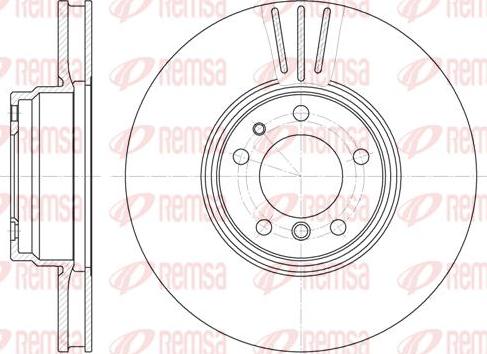 Kawe 6594 10 - Спирачен диск vvparts.bg