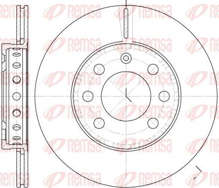 Kawe 6595 00 - Спирачен диск vvparts.bg