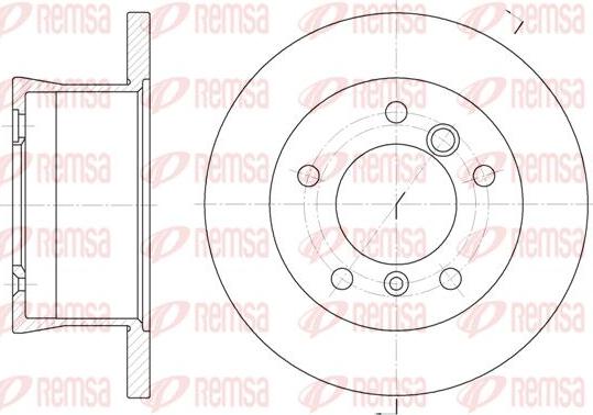 Kawe 6566 00 - Спирачен диск vvparts.bg