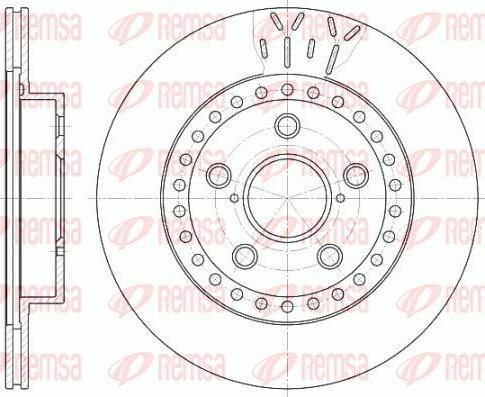 Maxgear 19-2575 - Спирачен диск vvparts.bg