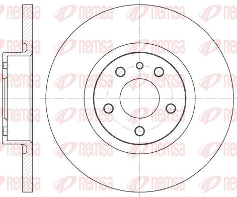 RPK BD1032 - Спирачен диск vvparts.bg