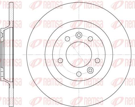 Kawe 6690 00 - Спирачен диск vvparts.bg