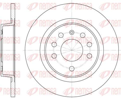 Kawe 6688 00 - Спирачен диск vvparts.bg