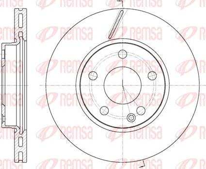 Kawe 6675 10 - Спирачен диск vvparts.bg