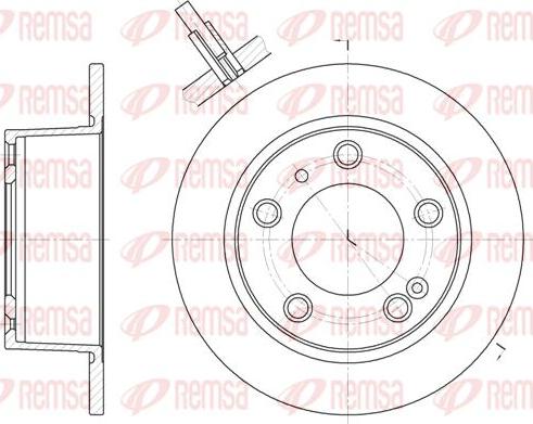 Kawe 6020 00 - Спирачен диск vvparts.bg