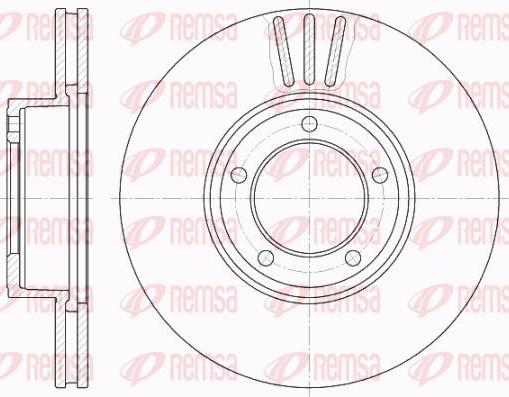 Kawe 61962 10 - Спирачен диск vvparts.bg