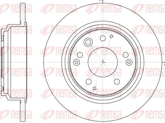 Kawe 61903 00 - Спирачен диск vvparts.bg