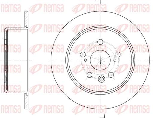 Kawe 61934 00 - Спирачен диск vvparts.bg