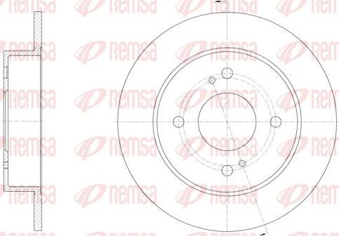 Kawe 61924 00 - Спирачен диск vvparts.bg