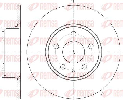 Kawe 6149 00 - Спирачен диск vvparts.bg