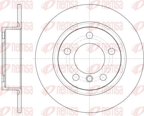 Kawe 61441 00 - Спирачен диск vvparts.bg