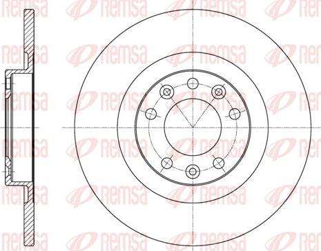 Kawe 61557 00 - Спирачен диск vvparts.bg