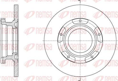 Kawe 61564 00 - Спирачен диск vvparts.bg