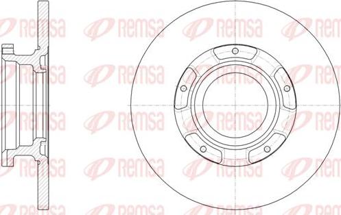 Kawe 61566 00 - Спирачен диск vvparts.bg