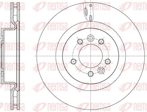 Kawe 61613 10 - Спирачен диск vvparts.bg