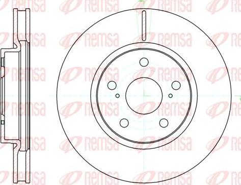 BOSCH 0 986 AB5 243 - Спирачен диск vvparts.bg