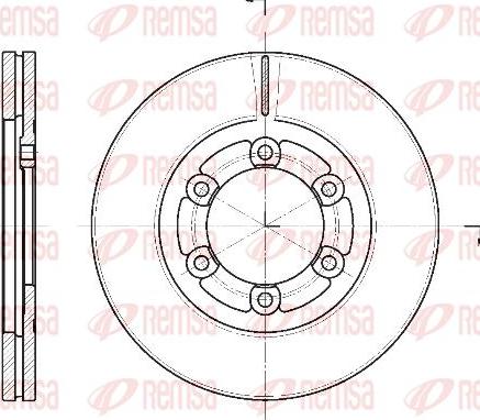 Kawe 61139 10 - Спирачен диск vvparts.bg