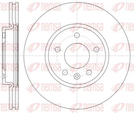 Kawe 61314 10 - Спирачен диск vvparts.bg