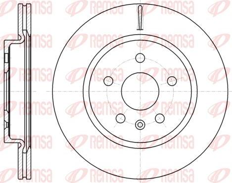 AP 25207 - Спирачен диск vvparts.bg