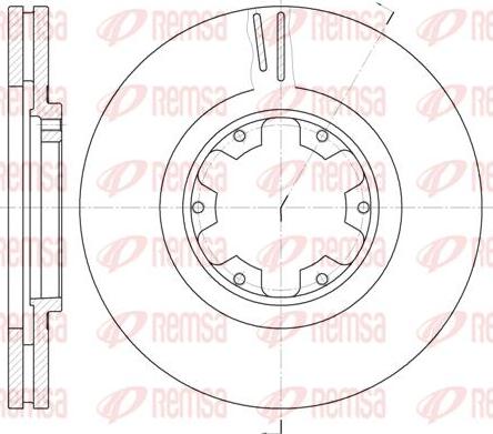 Kawe 6899 10 - Спирачен диск vvparts.bg