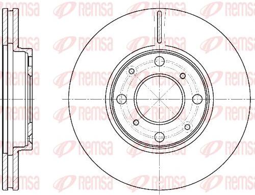 Mintex MDC1602C - Спирачен диск vvparts.bg