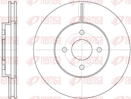 Kawe 6806 10 - Спирачен диск vvparts.bg